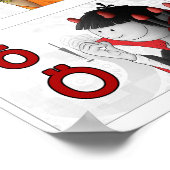 Poster Alphabet digital allemand II (Coin)