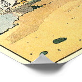 Poster Alphabet du livre de l'histoire de Pélican (Coin)