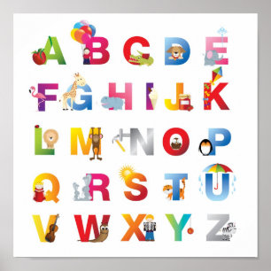 poster alphabet enfant
