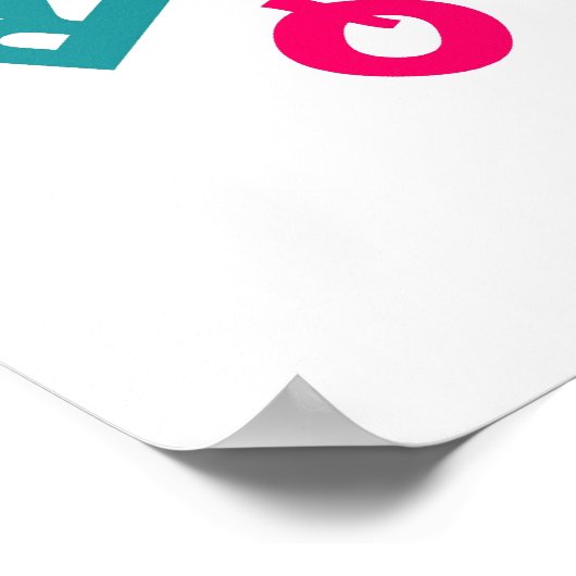 Poster Alphabet Globe (Coin)