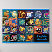 Poster alphabet hébreu (Devant)