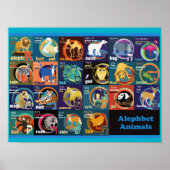 Poster alphabet hébreu (Devant)