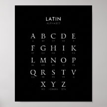 Alphabet latin