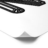 Poster Alphabet Lettre Nom Art (Coin)