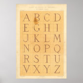Poster Alphabet (lettres) (Devant)