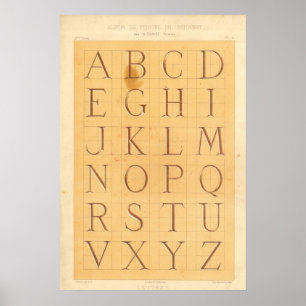 Poster Alphabet (lettres)