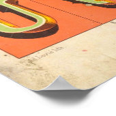 Poster Alphabet (Lettres fantaisie) (Coin)