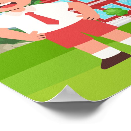 Poster Alphabet & Numbers Educational (Coin)