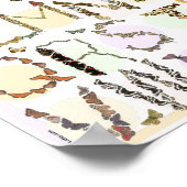 Poster alphabet papillon - Enfants ABC (Coin)