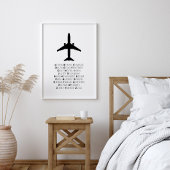 Poster Alphabet phonétique, OEuvre murale, Cadeau pilote