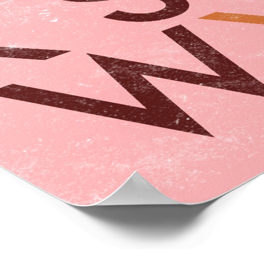 POSTER ALPHABET POLONAIS (Coin)