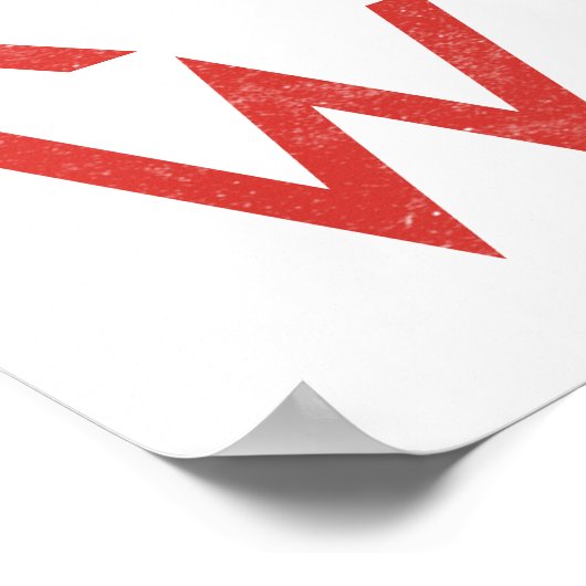 Poster Alphabet polonais (Coin)