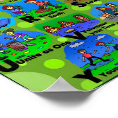 Poster Alphabet pour une vie verte (Coin)