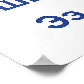 Poster alphabet russe (Coin)