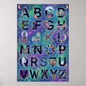 Poster Alphabet sorcier A-Z (Devant)