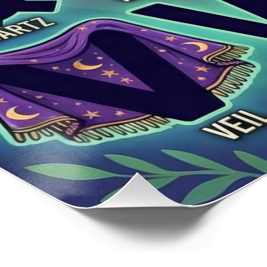 Poster Alphabet sorcier de A à Z (Coin)