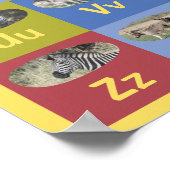 Poster alphabet suédois personnalisable (Coin)