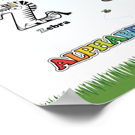 Poster Alphabétimal Plakat - Version Dansk (Coin)