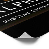 Poster Alphabétique I (Coin)