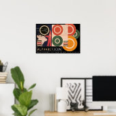 Poster Alphabétique III (Bureau à domicile)