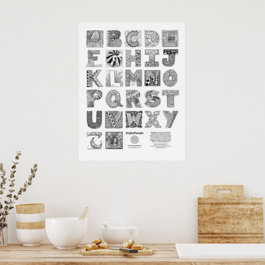 Poster AlphaTangle (Cuisine)