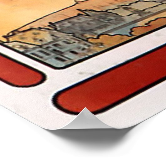 Poster Alphons Mucha Bénédictine (Coin)