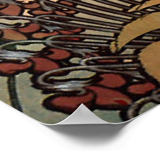 Poster Alphons Mucha Monaco Monte Carlo (Coin)