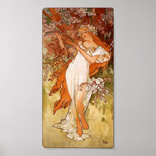 Poster Alphons Mucha Spring