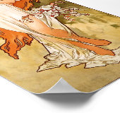 Poster Alphons Mucha Spring (Coin)