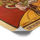 Poster Alphonse ( Alfons ) Mucha ~ Cycles Waverley 1898 (Coin)