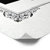 Poster Alphonse Allais, April Fools, Noir, Art Abstrait (Coin)