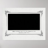 Poster Alphonse Allais, April Fools, Noir, Art Abstrait (Devant)