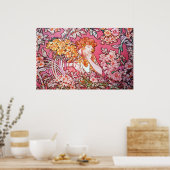 Poster Alphonse Beaucoup d'affiche Art Nouveau (Cuisine)