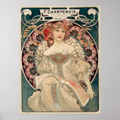 Poster Alphonse Mucha (Devant)