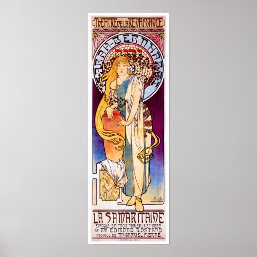 Poster Alphonse Mucha (Devant)