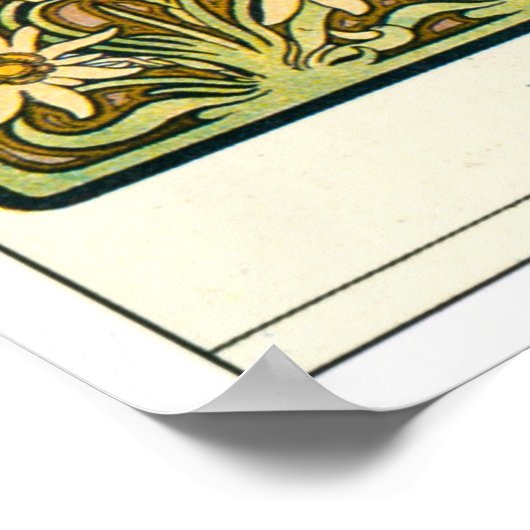 Poster Alphonse Mucha (Coin)