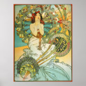 Poster Alphonse Mucha (Devant)