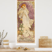 Poster Alphonse Mucha (Cuisine)