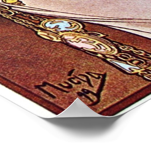 Poster Alphonse Mucha (Coin)