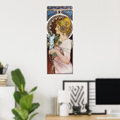Poster Alphonse Mucha (Bureau à domicile)