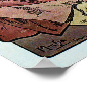 Poster Alphonse Mucha. 1900 (Coin)