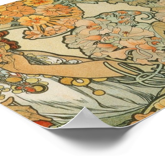 Poster Alphonse Mucha Art (Coin)