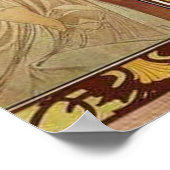 Poster Alphonse Mucha - Art Nouveau Master (Coin)