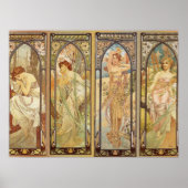 Poster Alphonse Mucha - Art Nouveau Master (Devant)