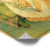 Poster Alphonse Mucha Art Nouveau Princesse Hyacinth (Coin)