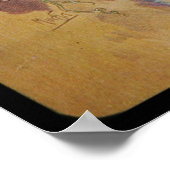 Poster Alphonse Mucha Automne (Coin)