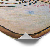 Poster Alphonse Mucha. Biscuits Lefevre-Utile, 1896 (Coin)