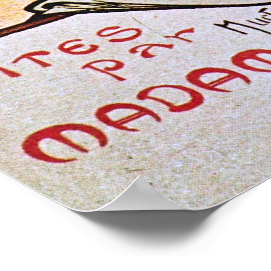 Poster Alphonse Mucha. Chansons D'Aieules, c.1898 (Coin)