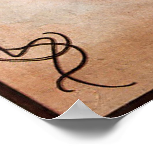 Poster Alphonse Mucha, Danse. (Coin)