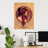 Poster Alphonse Mucha - Donna Orechini (Bureau à domicile)